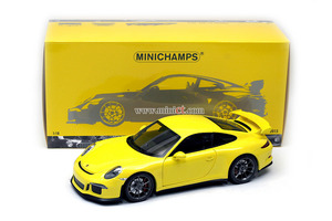 1:18 Porsche 911 (991) GT3 Year 2013 yellow 한정판 300대