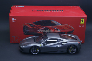 1:18 Ferrari 488 gtb  grey metallic Signature