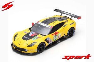 1:18 Chevrolet Corvette C7.R No.63 Corvette Racing 24H Le Mans 2018 J. Magnussen - A. García - M. Rockenfeller