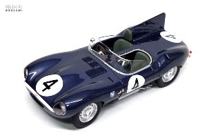 1:18 Jaguar D-Type #4 Winner 24h LeMans 1956 재규어 자동차 모형