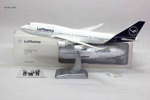1:200 DLH009 LUFTHANSA 747-400 호간사 수집용 미니어처 모형비행기