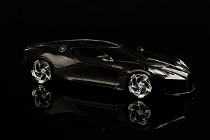 MR 1:18 Bugatti La Voiture Noire  한정판