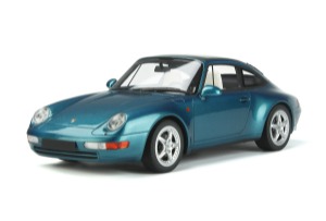 1:18 GT350 - Porsche 911 (993) Targa - Turquoise Blue 자동차 다이캐스트 모형 수집용