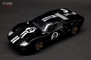 1:18 1966 ford gt 40 mk II 2#/408 black/silver