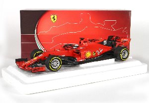 bbr 1:18 Ferrari SF90 GP Australia Vettel n 5 Pirelli yellow Cod BBR191805DIE
