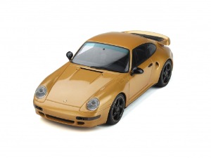 선주문 1:18 GT836 Porsche 911 (993) Turbo S Project Gold 자동차 모형 수집용