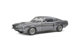 세일 상품 1:18 solido S1802905 SHELBY GT500 – GREY &amp; BLACK STRIPES – 1967 모형자동차 다이캐스트