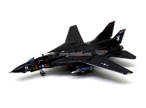 1:200 모형비행기 미니어처 키덜트 수집 F-14A, US Navy BLACK BUNNY (6573)